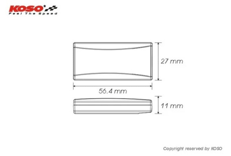 KOSO Thermometer Superslim
