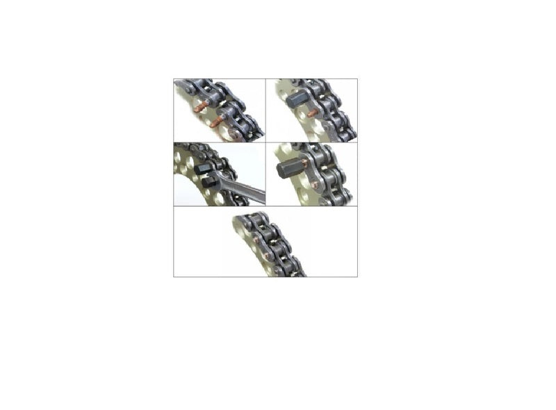 EK CHAIN 530 MVXZ2 Connecting Link - Qx-Ring - Screw type