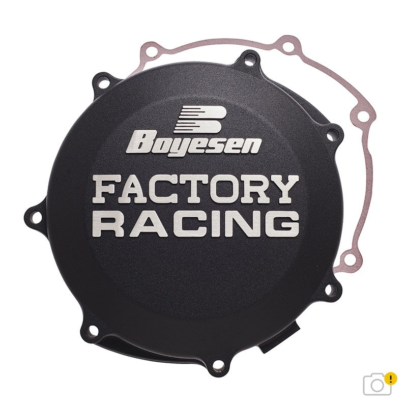 BOYESEN Factory Racing Clutch Cover - Black