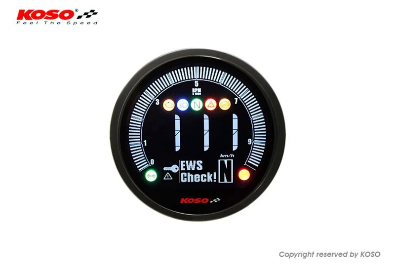 KOSO DL-04 Multifunction Display for BMW R NineT – Plug and Play