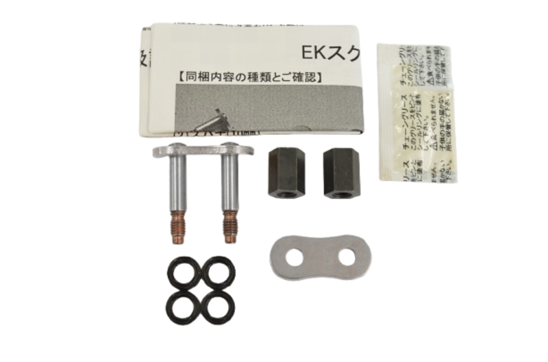 EK CHAIN 520 SRX2 Connecting Link - Qx-Ring - Screw type