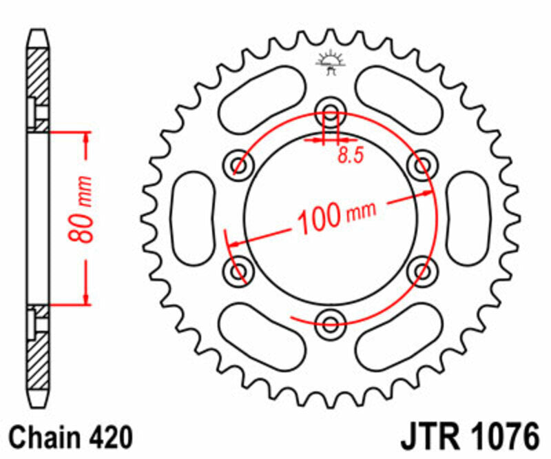 JT 420HDR chain kit (11-52-126)