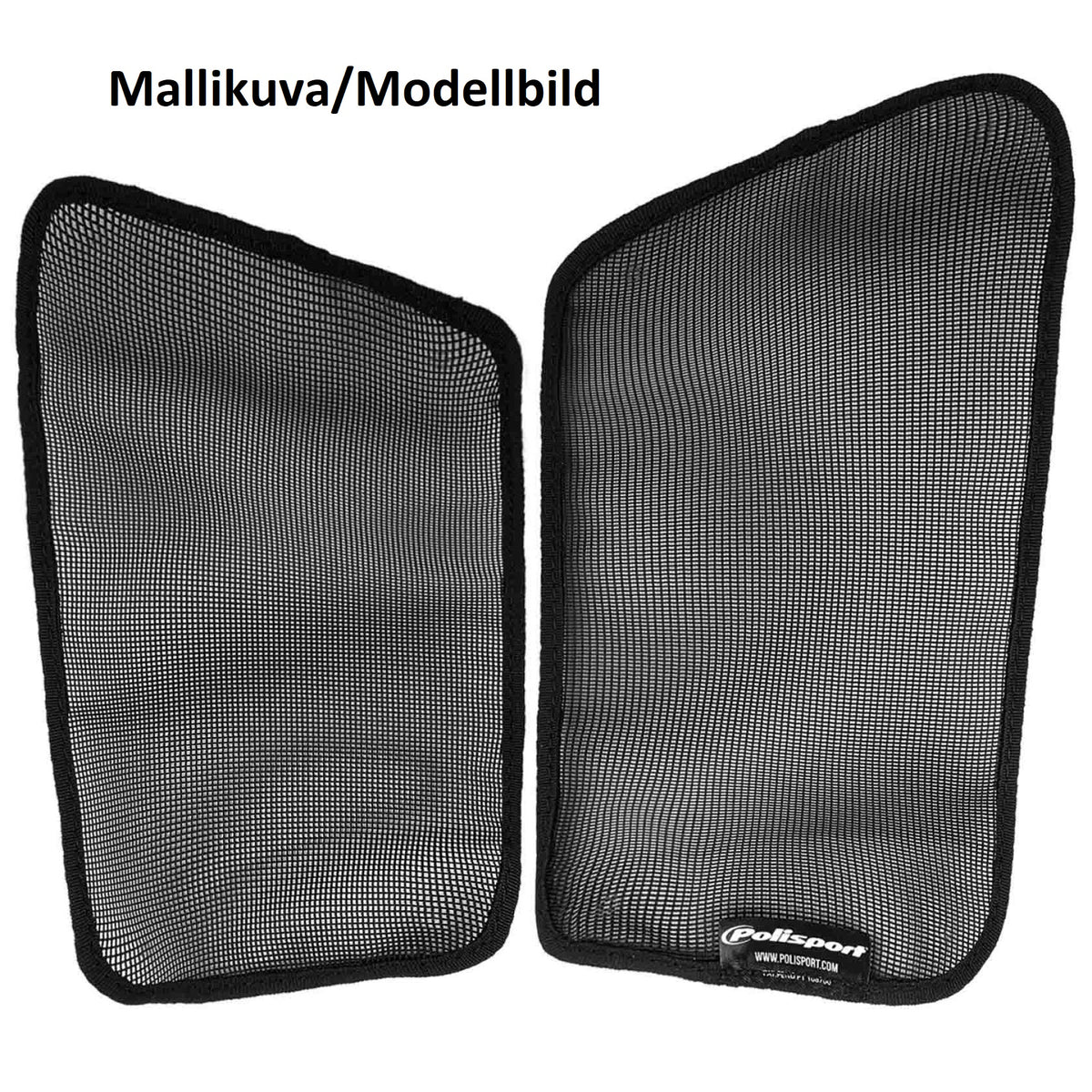 Polisport Radiator louvers Mesh for Yamaha YZ450F 23-.. Black