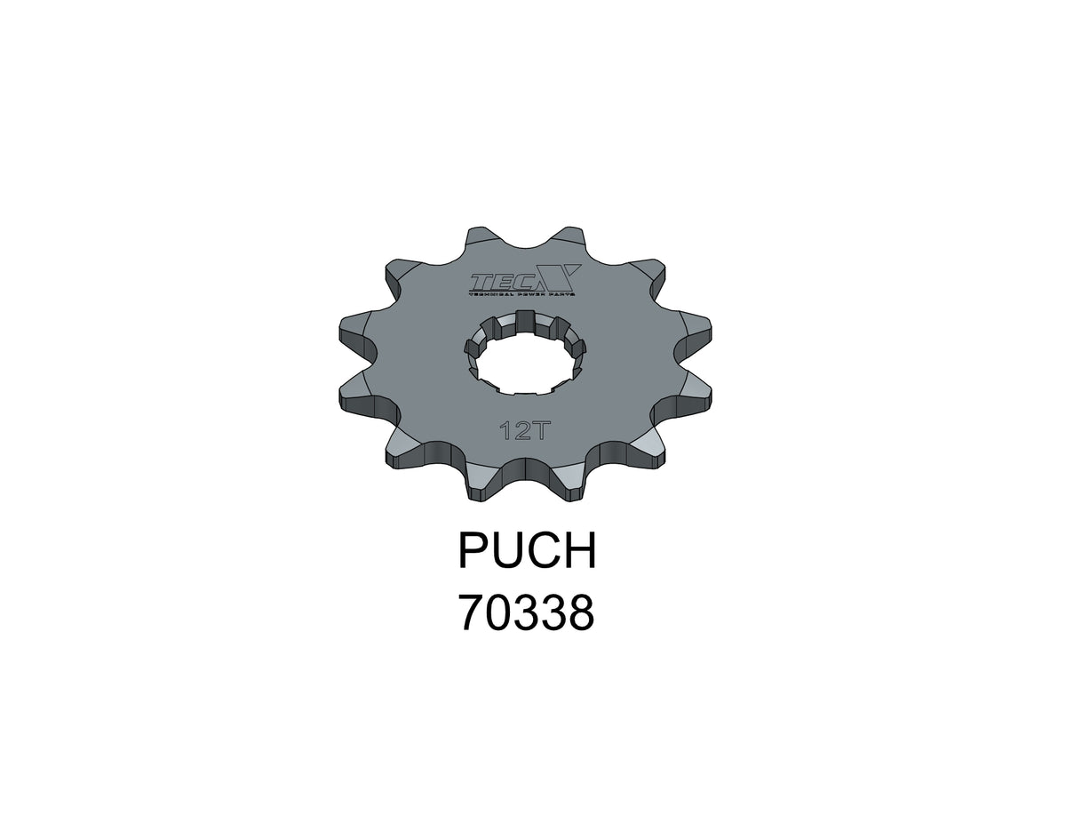 Tec-X Framdrev 12 tänder (415) Puch / Tunturi