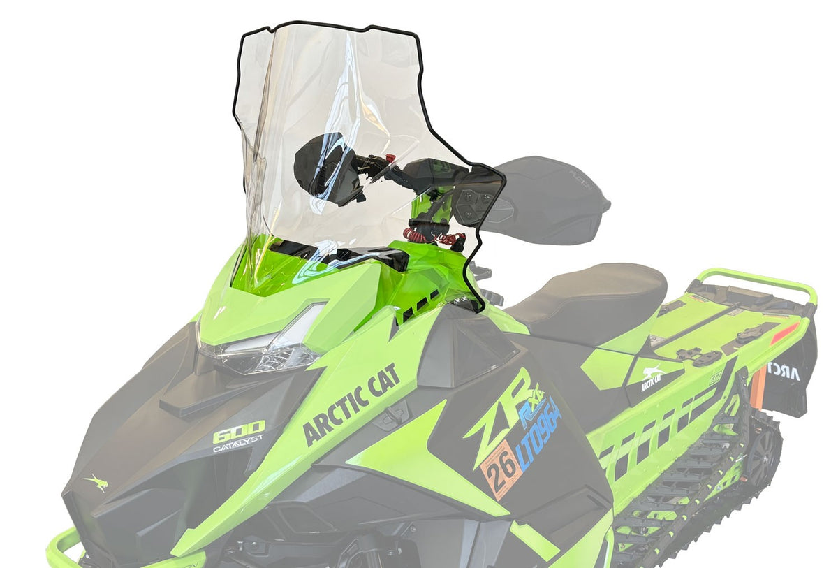 Powermadd Vindruta Arctic Cat Catalyst Låg (15") Rök