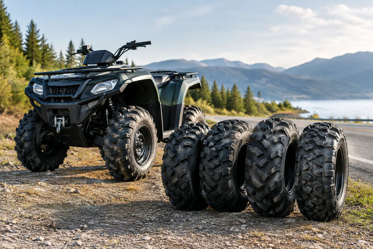 Rätt ATV-däck för arbete, väg och terräng