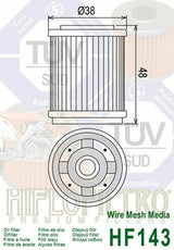 HIFLOFILTRO Oil Filter - HF143