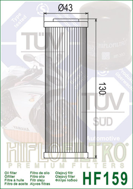 HIFLOFILTRO Oil Filter - HF159