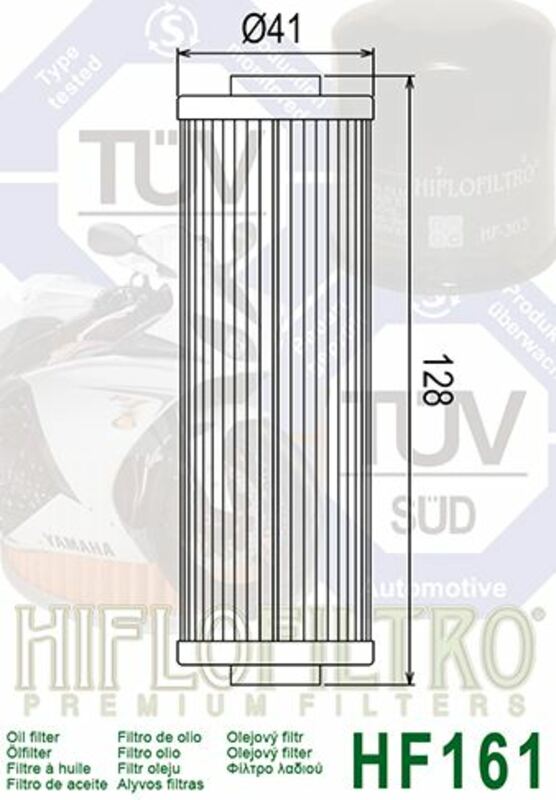 HIFLOFILTRO Oil Filter - HF161