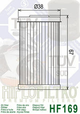 HIFLOFILTRO Oil Filter - HF169