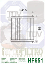 HIFLOFILTRO Oil Filter - HF651