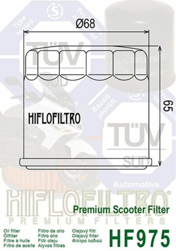 HIFLOFILTRO Oil Filter - HF975