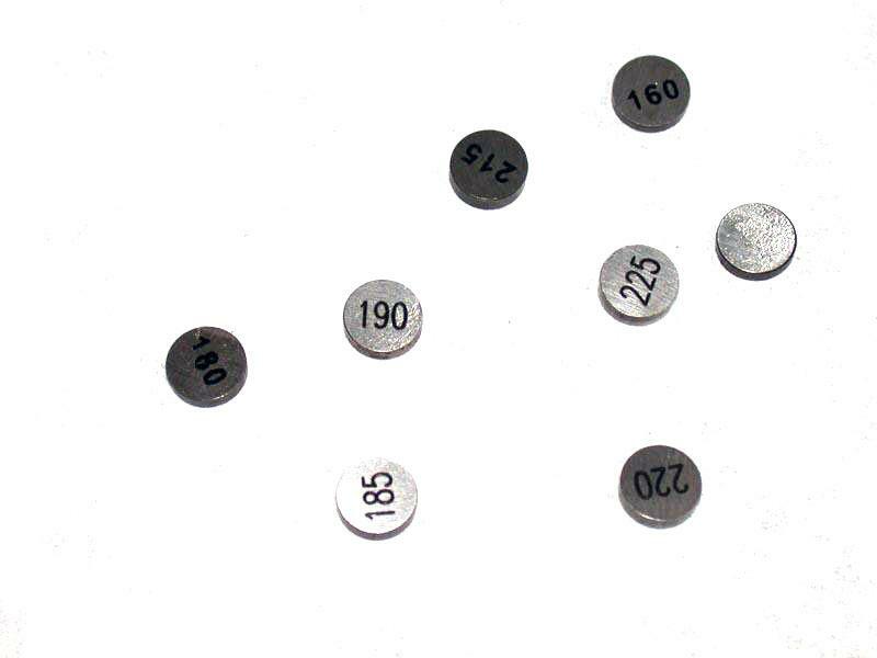 HOT CAMS Valve Shims Ø8,90x2,20mm - Set of 5
