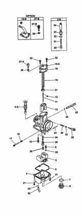 KEIHIN PWK28 Carburetor