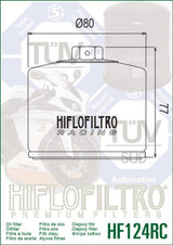 HIFLOFILTRO Racing oil Filter - HF124RC