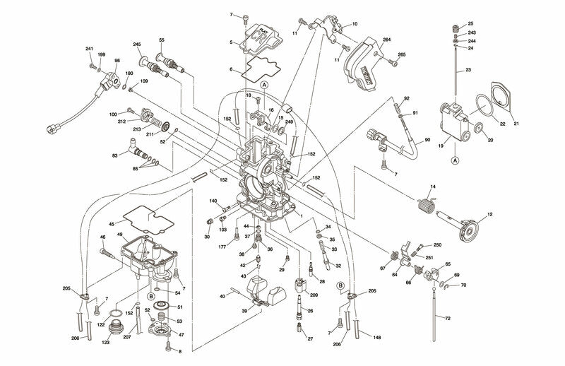 KEIHIN FCR-MX37 Carburetor