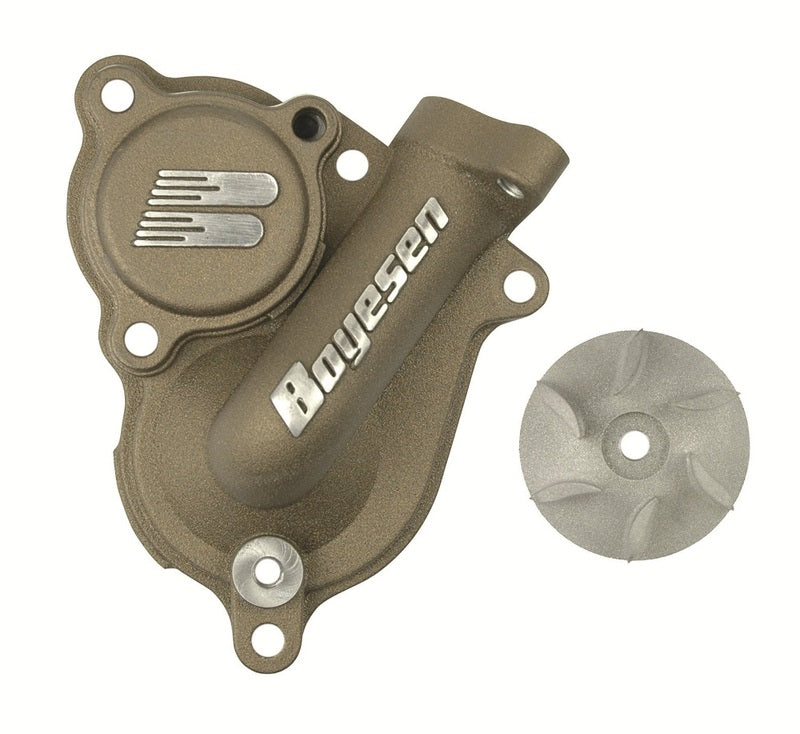 BOYESEN Water pump cover with impeller - Yamaha YZ125