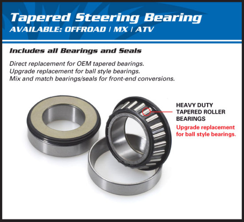 ALL BALLS Steering Shaft Bearing Kit Yamaha DTR25R/200R