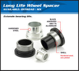 ALL BALLS Rear Wheel Spacer kit - Kawasaki KX125/250/500