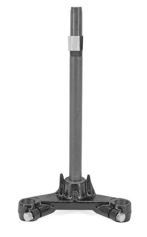 V PARTS Triple Clamp Black