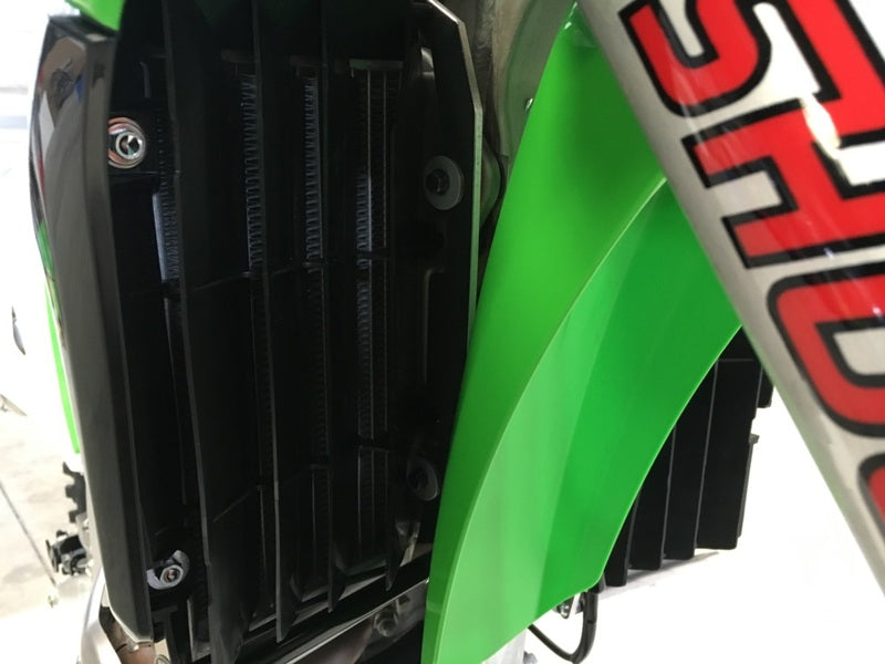 AXP Aluminium Radiator guard - Kawasaki KX250F