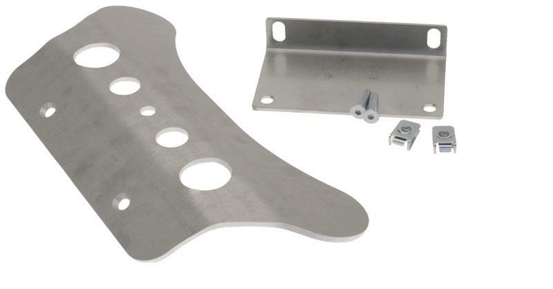 AXP Rear Chain Guard HDPE 6mm Black Yamaha YZF450