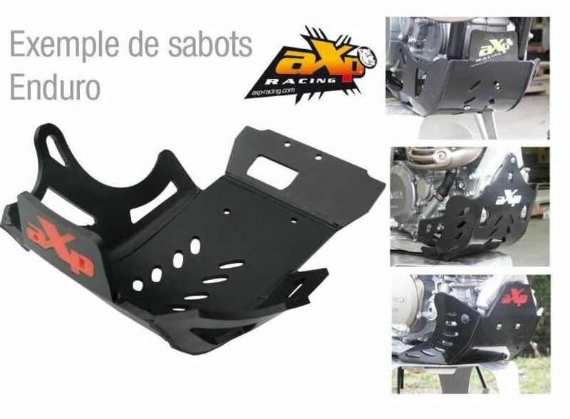 AXP Enduro Skid plate - HDPE 6mm Husqvarna