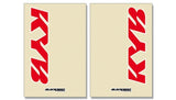 BLACKBIRD Kayaba Fork Graphic Kit Clear