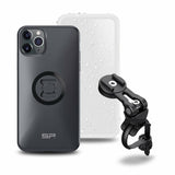 SP-CONNECT Bike Bundle II fixed on Handlebar or Stem iPhone 11 Pro Max