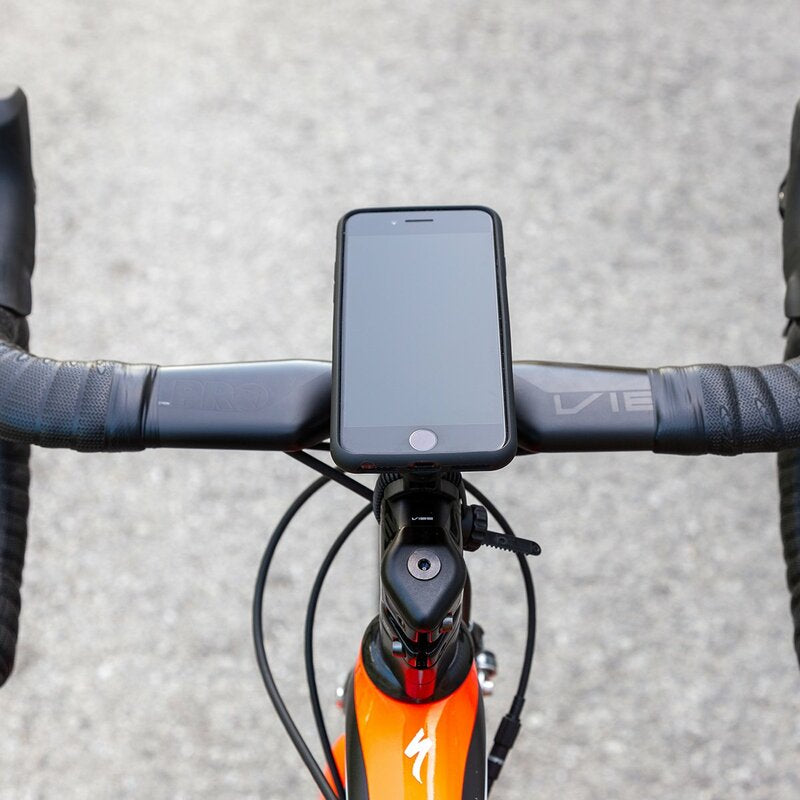 SP-CONNECT Bike Bundle II fixed on Handlebar or Stem iPhone 11 Pro Max
