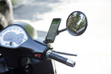 SP-CONNECT Moto Bundle fixed on Mirror Samsung S8