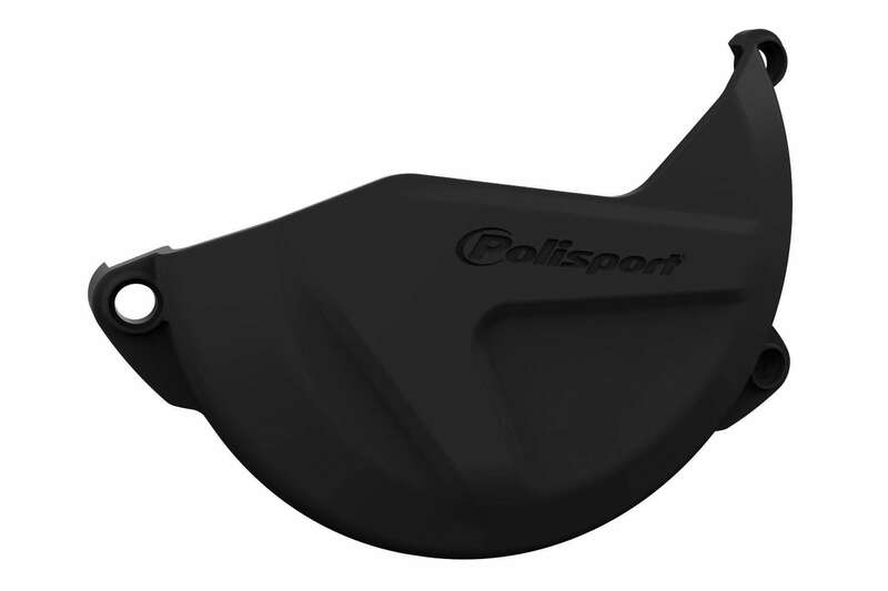 POLISPORT Clutch Cover Protection Black Kawasaki KX450F