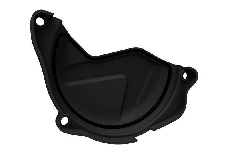 POLISPORT Clutch Cover Protection Black Honda CRF450F