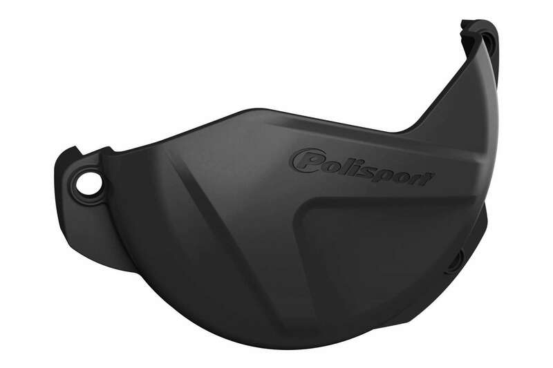 POLISPORT Clutch Cover Protection Black Suzuki RM-Z250