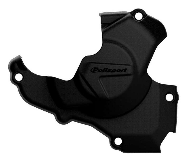 POLISPORT Ignition Cover Protection Black Honda CRF450R