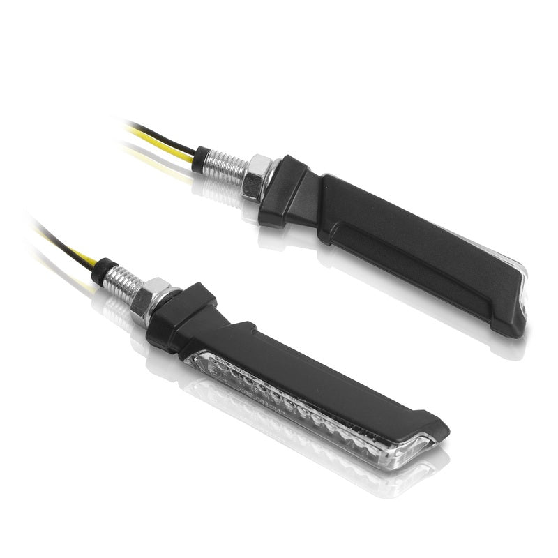 V PARTS Slim Hammer Sequential LED Indicator Set Clear Universal