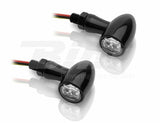 V PARTS Aluminium LED Indicator Set Clear Universal