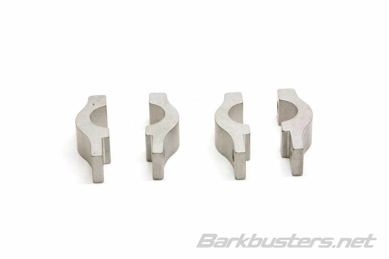 BARKBUSTERS Spare Part Saddle Set Straight Ø22mm