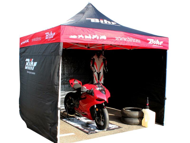 BIHR Home Track Race Tent Full Side Panel without Door 4.5m