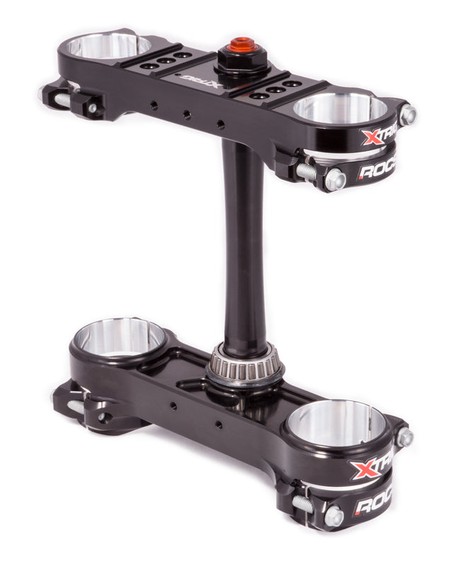 XTRIG ROCS Pro Triple Clamp Offset Ø20-22mm Black