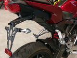 V PARTS License Plate Holder Black Honda CB125R/300R