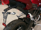 V PARTS License Plate Holder Black Honda CB125R/300R