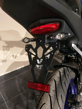 V PARTS License Plate Holder Black Yamaha