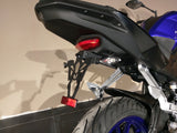 V PARTS License Plate Holder Black Yamaha