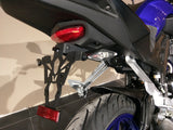 V PARTS License Plate Holder Black Yamaha