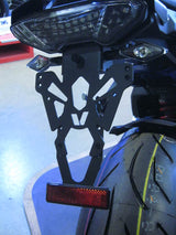 V PARTS License Plate Holder Black Yamaha MT-09/MT-10