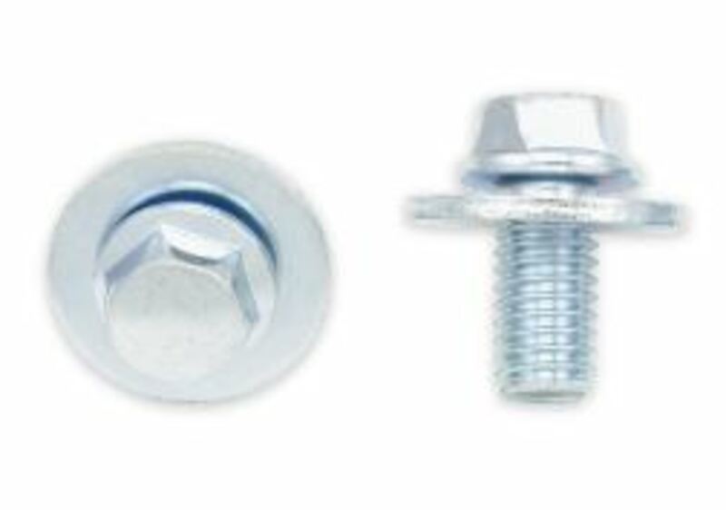 Kit of M6X 1X12mm Bolt screws and washers, by 10