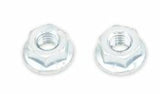 BOLT Flange Nut M6x1mm Head 10mm Steel 10 pieces
