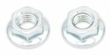 BOLT Flange Nut M8x1,25mm Head 12mm Steel 10 pieces