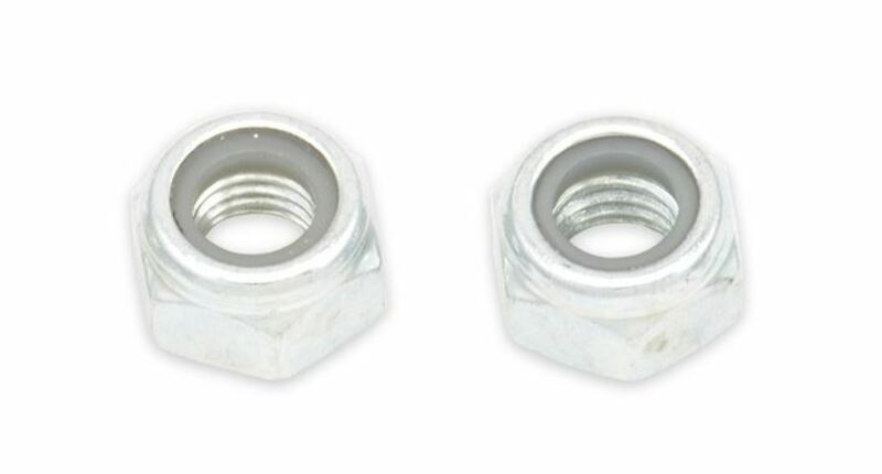 BOLT M4 Nylock Nut 7mm Head Steel 10 pieces